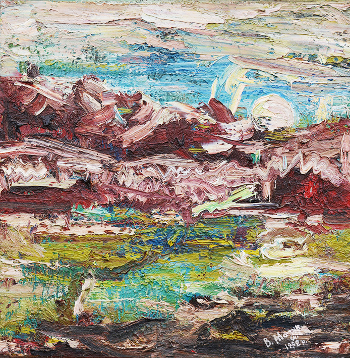 «Левади». 1992. Полотно, олія